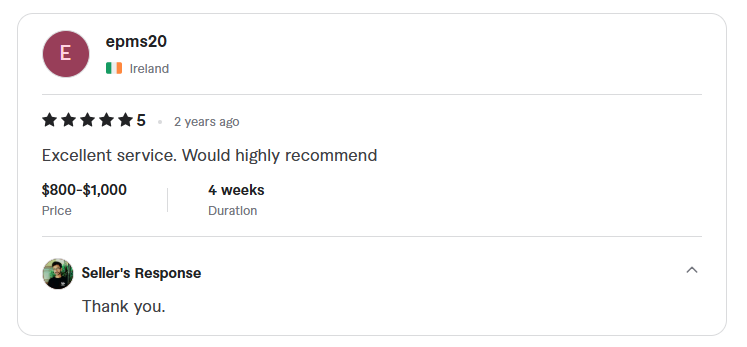 Fiverr Review 13